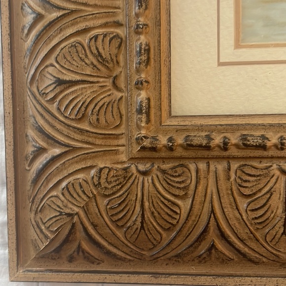 Y2K tropical boat framed artwork Leaving Out print by art Fronckowiak Malarz - Picture 3 of 5